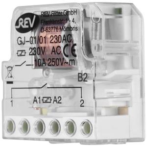 REV Stroomstootschakelaar Inbouw  Stromstoßschalter Einbau 10A 230 V 10 A 2300 W 1 stuk(s)