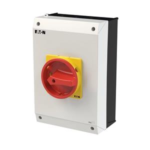 Eaton P3-63/I4/SVB/N Onderhoudsschakelaar Voor bodembevestiging, Vergrendelbaar 690 V Rood 1 stuk(s)