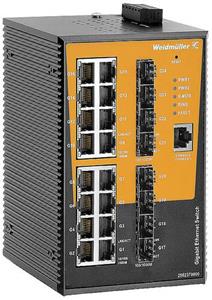 Weidmüller IE-SW-AL24M-16GT-8GESFP Industrial Ethernet Switch 10 / 100 / 1000MBit/s