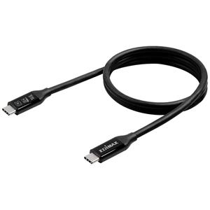 EDIMAX USB-Kabel USB4, Thunderbolt™ 3 USB-C Stecker 0.5m Schwarz UC4-0050TB