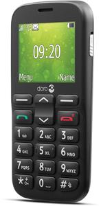 Doro 1380 Dual-SIM-Handy Schwarz