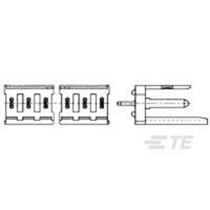 TE Connectivity 280609-1 1 stuk(s) Carton