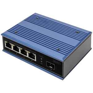 Digitus DN-651131 Industrial Ethernet Switch 4+1 Port 10 / 100MBit/s PoE-Funktion