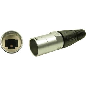 Cliff Cat5e 65 Plug carrier, metal Cat5e 65 Plug carrier, metal CP30220MIP65P Buchse, gerade Schwarz