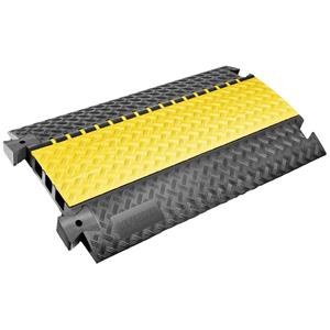 defenderbyadamhall DEFENDER by Adam Hall Kabelbrug 85002LUX Polyurethaan Zwart/geel Aantal kanalen: 3 1000 mm Inhoud: 1 stuk(s)