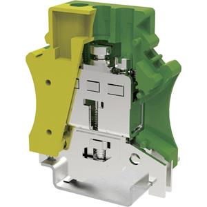 Degson PC16-PE-01P-1Y-00AH-50 Schutzleiterklemme 12.2mm Schrauben Gelb, Grün 50St.
