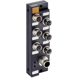 lumbergautomation Lumberg Automation ASBSM 6/LED 3 65346 Passieve sensor/actorbox M8-verdeler met metalen schroefdraad 1 stuk(s)