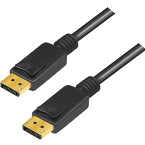 LogiLink DisplayPort 1.4 Anschlusskabel, 5,0 m, schwarz