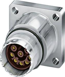 phoenixcontact Phoenix Contact M17 Gerätesteckverbinder. gerade ST-08S1N8AW500S Silber Inhalt: 1St.
