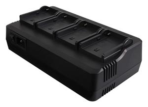 Sony Professionele oplader voor 4 accu's  NP-FM50, NP-FM55H, NP-QM71, NP-QM91