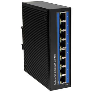 logilinkprofessional LogiLink Industrial Fast Ethernet PoE Switch, 8-Port