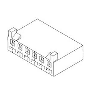 Molex 430610003 Female behuizing-kabel Totaal aantal polen 3 Rastermaat: 3.96 mm 1 stuk(s) Bag
