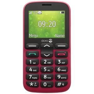 doro 1380 Dual-SIM telefoon Rood