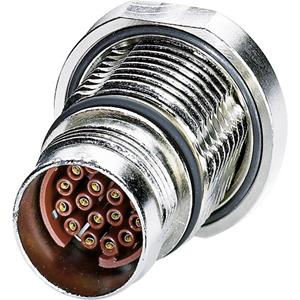 phoenixcontact Phoenix Contact M17 Gerätesteckverbinder. zentrales Befestigungsgewinde 1619035 ST-08S1N8AH100S Sil