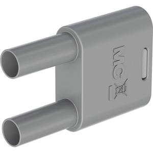 Stäubli SKS2-4N-19 Verbindungsstecker Grau Stift-Ø: 4mm Stiftabstand: 19mm 1St.