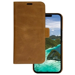 Dbramante1928 Lynge Handy-Klapptasche für iPhone 14 Pro Max tan