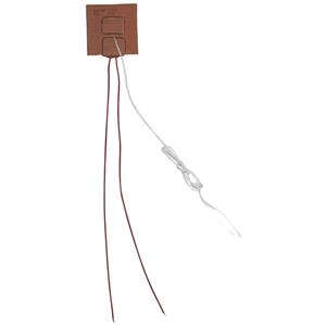 thermotech Thermo TECH Silicone Verwarmingsfolie Glasvezelversterkt 12 V/AC, 12 V/DC 25 W Beschermingsklasse IPX7 (l x b) 50 mm x 50 mm