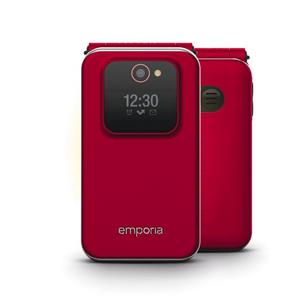 emporia JOY Senioren Klapptelefon rot 2G 128Mb 2,8 Zoll 2MP Notruffunktion
