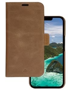 dbramante1928 Lynge iPhone 14 Wallet Leren Hoesje - Bruin