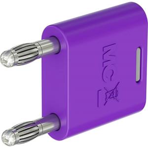 Stäubli KS2-4N-19 Verbindungsstecker Violett Stift-Ø: 4mm Stiftabstand: 19mm 1St.