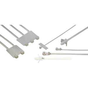 Helukabel 91096-1000 TY 35M Kabelbinder mit Stahlzunge 199mm 4.7mm Transparent mit Metallzunge 1000S