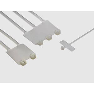 Helukabel 91110-1000 TY 48M Kabelbinder 360mm 4.8mm Transparent mit Beschriftungsfeld 1000St.