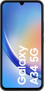 Samsung Galaxy A34 5G Enterprise Edition Smartphone 128 GB 16.8 cm (6.6 inch) Grafiet Hybrid-SIM