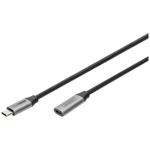 DIGITUS USB 3.0 Gen.1 Verlängerungskabel, USB-C, 1,0 m