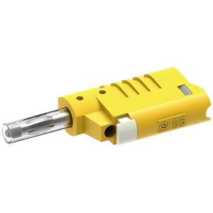 electropjp Electro PJP 1089-CD1-J Bananenstecker Stecker, gerade Stift-Ø: 4mm Gelb 1St.