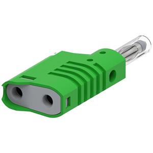 electropjp Electro PJP 1089-CD1-V Banaanstekker Stekker, recht Stift-Ø: 4 mm Groen 1 stuk(s)