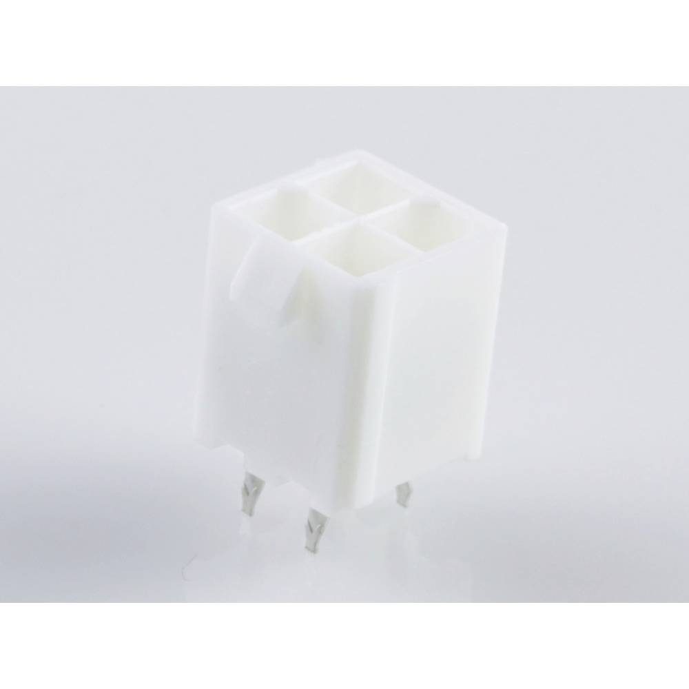 Molex 460150402 Male header, inbouw (standaard) Totaal aantal polen 4 Rastermaat: 4.2 mm 1 stuk(s) Tray