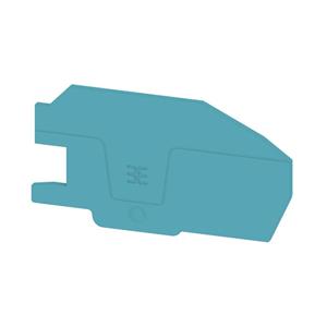 Weidmüller Afsluitplaat (klemmen), blauw  AEP ITB 16 BB NDT BL 2668860000 20 stuk(s)