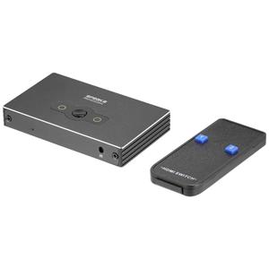 speakaprofessional SpeaKa Professional SP-HSW-300 2 Port HDMI-Switch Ultra HD-fähig 7680 x 4320 Pixel