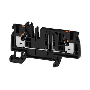 Weidmüller Zekering-serieklem, 4 mmm/m, 6.3 Arz  AFS 4 2C W/O FSPG BK 2831910000 50 stuk(s)