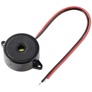 trucomponents TRU COMPONENTS TC-10475816 Piezo-Signalgeber Geräusch-Entwicklung: 85 dB Spannung: 12V Dauerton