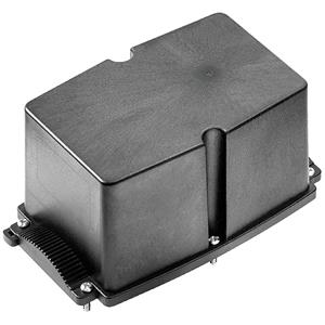 Weidmüller BG GHDE HO PT6 Gehäuse-Deckel 104 x 181 x 87 Polycarbonat Graphitschwarz (RAL 9011) 10St.