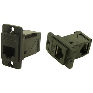 Cliff RAFT DUALSLIM CAT5e RJ45 CSK CP30751 Adapter, Einbau Schwarz 1St.