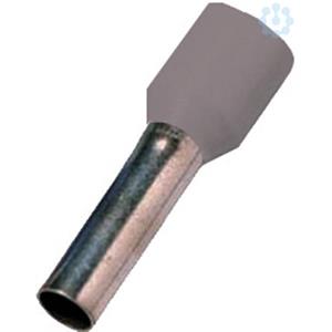 Intercable 180793 Adereindhulzen 4.00 mm² Deels geïsoleerd Grijs 100 stuk(s)