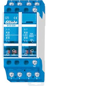 Eltako Stroomstootschakelaar DIN-rail  S12-220-230V 2x NC, 2x NO 230 V/AC 16 A 2300 W 1 stuk(s)