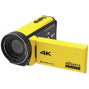 Easypix WDV5630 Yellow Camcorder 7.6 cm 3 inch 13 Mpix Geel