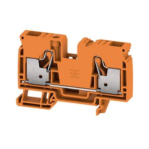 Weidmüller Durchgangsreihenklemme A2C 10 OR 2697900000 Orange 25St.