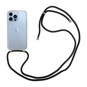 Hoyde Høyde - iPhone 13 Pro Max - Telefoonhoes met koord - Transparant