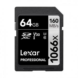 Lexar SDXC Professional UHS-I 1066x 64GB