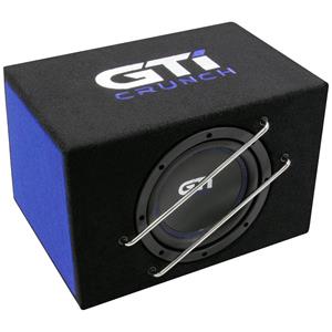 Crunch GTi800A 20 cm (8) Aktiv-Subwoofer-System 400 Watt Auto-Subwoofer