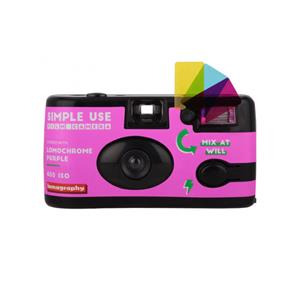 LOMOGRAPHY 400/27 LomoChrome Purple Simple Use Camera Reloadable