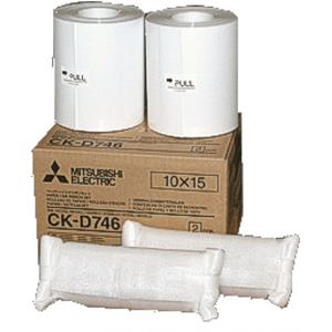 MITSUBISHI CK-D746 2X 400 Prints 10X15CM