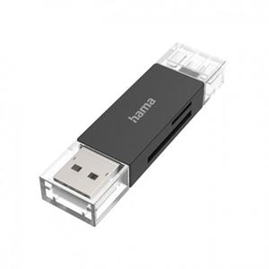 HAMA USB kaartlezer 2in1 SD/MicroSD