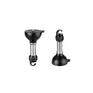 LEOFOTO Summit 75mm video bowl long handle with hook