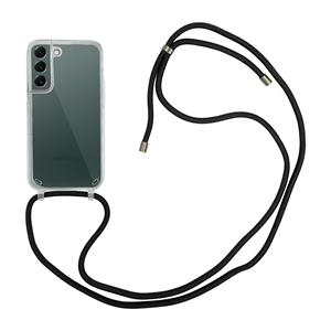 Høyde - Samsung Galaxy S22 - Telefoonhoes met koord - Transparant