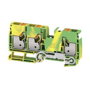 Weidmüller A3C 10 PE DL 2674990000 Groen-geel 25 stuk(s)